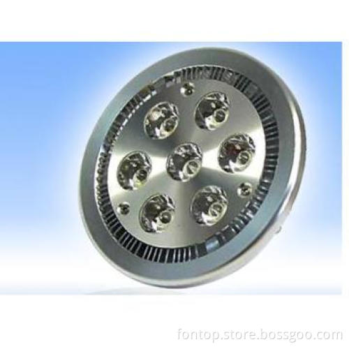 AR111 7*1W high power spotlight